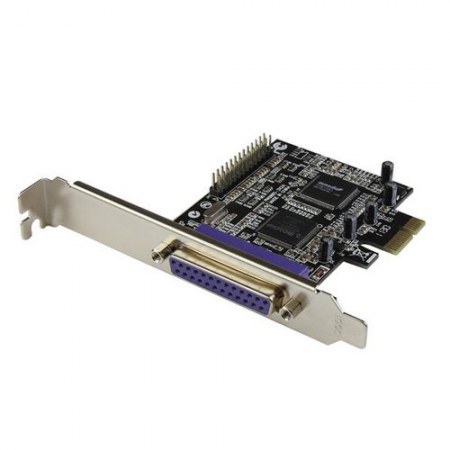 TARJETA PCIE PARALELO 2PTOS DB25 1284 SPP EPP ECP STARTECH PEX2PECP2