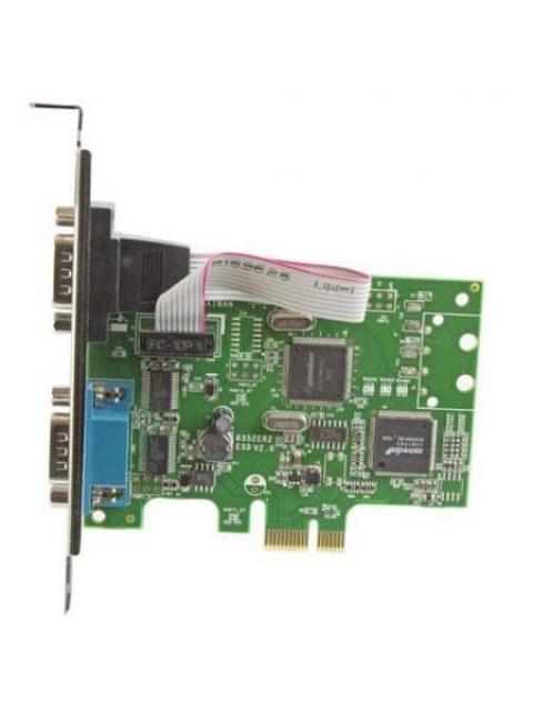 STARTECH  TARJETA SERIAL PCI EXPRESS DE 2 PUERTOS DB9 RS232
