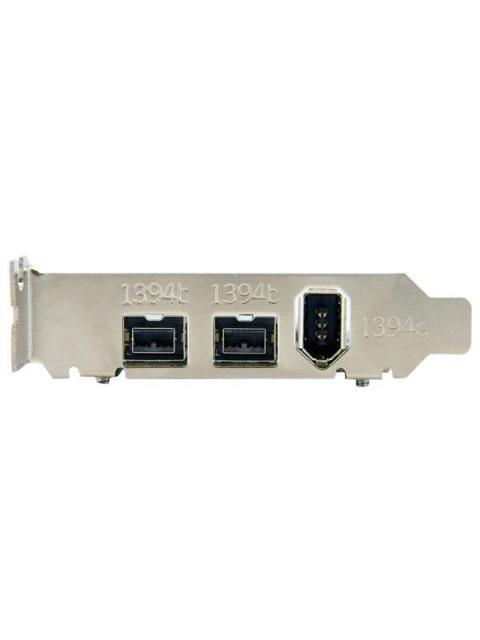 STARTECH  TARJETA PCI EXPRESS 1.1 PEX1394B3LP ALAMBRICO CON 3 PUERTOS FIREWIRE