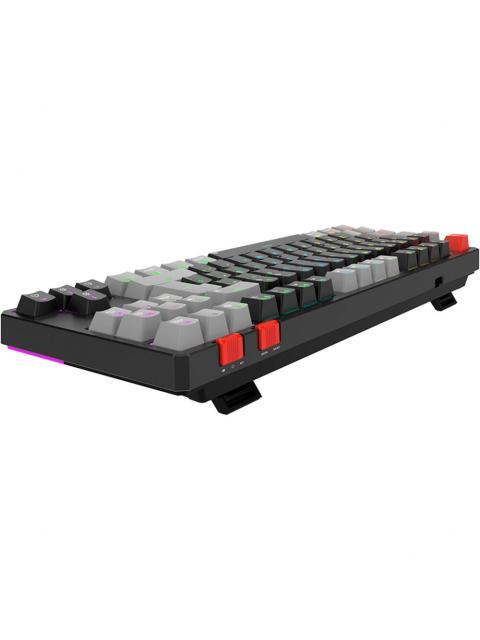 TECLADO GAMER BALAM RUSH LEVEL PRO GK990 LED RGB TKL TECLADO MECANICO OUTEMU RED INALAMBRICO RF INALAMBRICO-BLUETOOTH NEGRO ESPANOL