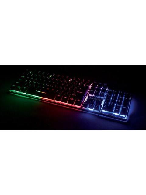 TECLADO GAMER MANHATTAN 178457 RGB ALAMBRICO NEGRO (ESPANOL)