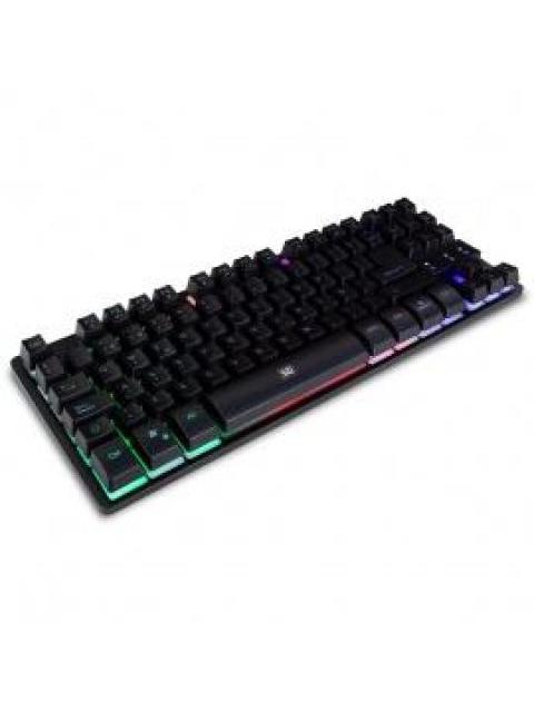 TECLADO GAMER VORAGO START THE GAME RGB ALAMBRICO NEGRO (ESPANOL)