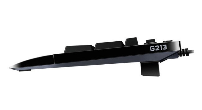 TECLADO GAMER LOGITECH G213 PRODIGY LED RGB ALAMBRICO NEGRO (INGLES)