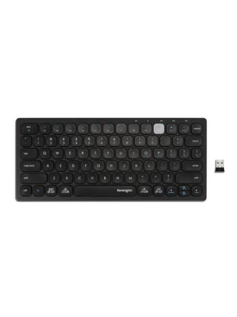 TECLADO KENSINGTON K75502ES INALAMBRICO RF + BLUETOOTH NEGRO (ESPANOL)
