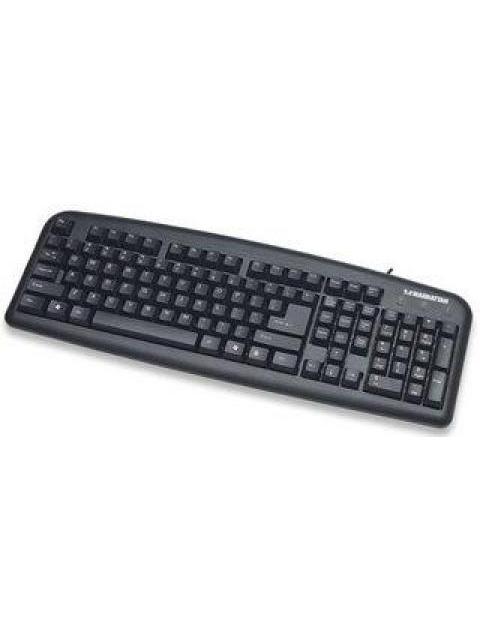TECLADO MANHATTAN 175708 ALAMBRICO USB NEGRO (ESP)