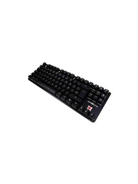 TECLADO GAMER GAME FACTOR KBG500 RGB TECLADO MECANICO SWITCH KRED RED ALAMBRICO NEGRO (ESPANOL)