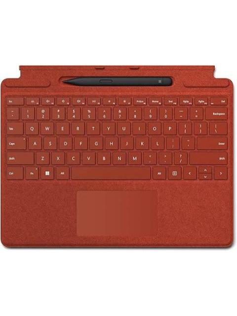 TECLADO MICROSOFT PRO SIGNATURE KEYBOARD ALAMBRICO ROJO (INGLES) - INCLUYE PLUMA