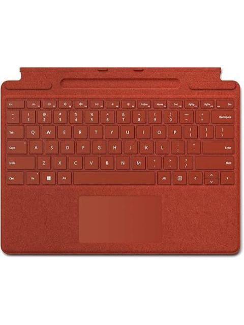 TECLADO MICROSOFT PRO SIGNATURE KEYBOARD ALAMBRICO ROJO (INGLES) - INCLUYE PLUMA