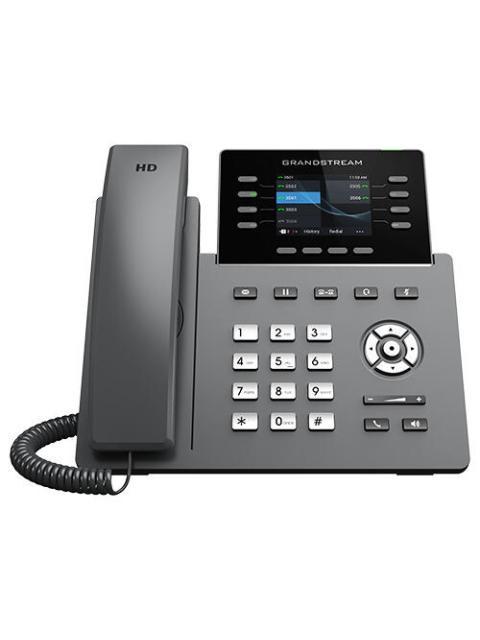 TELEFONO IP PROFESIONAL CARRIER DE 8 LINEAS CON 6 CUENTAS SIP WIFI BLUETOOTH GDMS GIGABIT CON POE