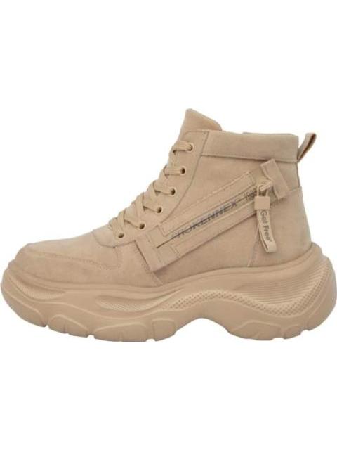 TENIS BOTA HIKER CON PLATAFORMA BEIGE PROKENNEX