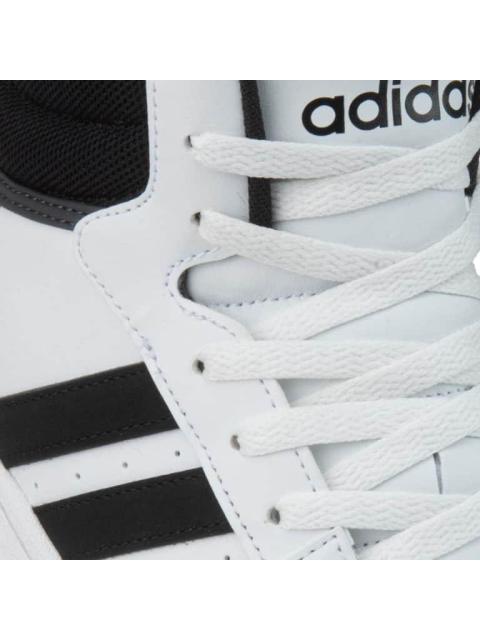 TENIS BOTA HOOPS 3.0 MID BLANCO/NEGRO ADIDAS