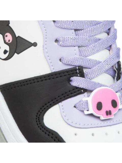 TENIS BOTA KUROMI BLANCO/NEGRO HELLO KITTY