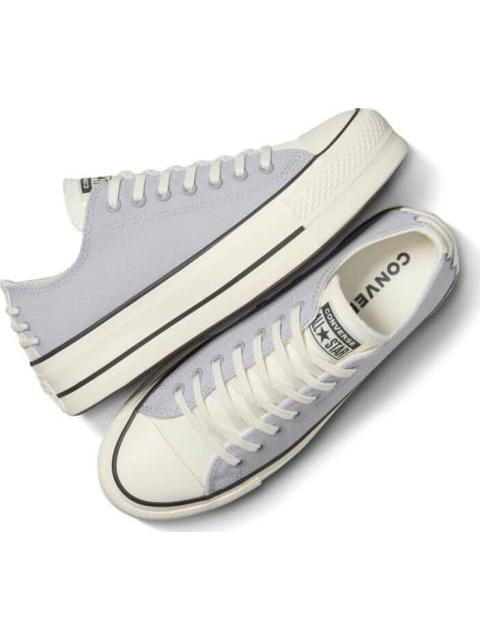 TENIS CASUAL CHUCK TAYLOR ALL STAR LIFT PLATFORM CRAFTED LACES LILA CONVERSE