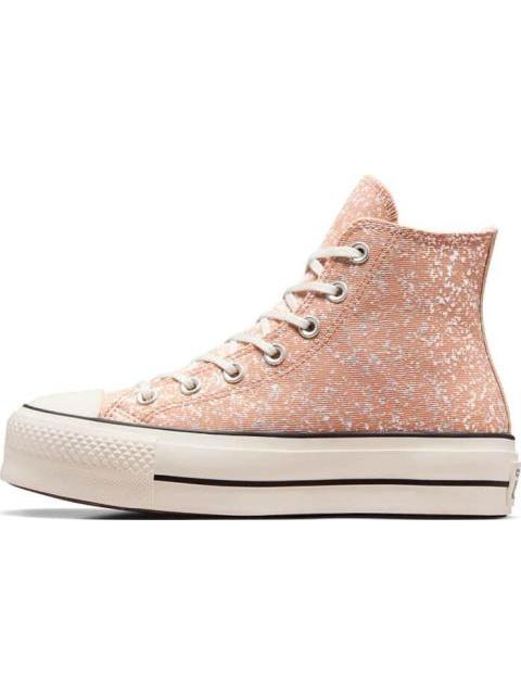 TENIS CASUAL CHUCK TAYLOR ALL STAR LIFT PLATFORM GLITTER ROSA CONVERSE