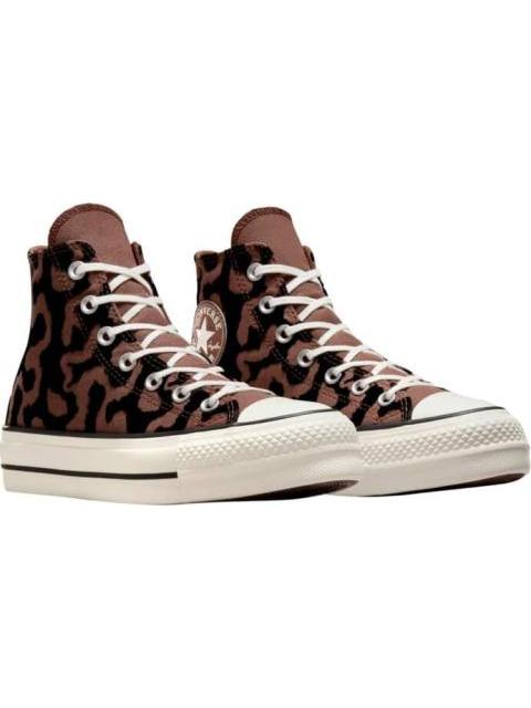 TENIS CASUAL CHUCK TAYLOR ALL STAR LIFT PLATFORM LEOPARD REMIX CAFE CONVERSE