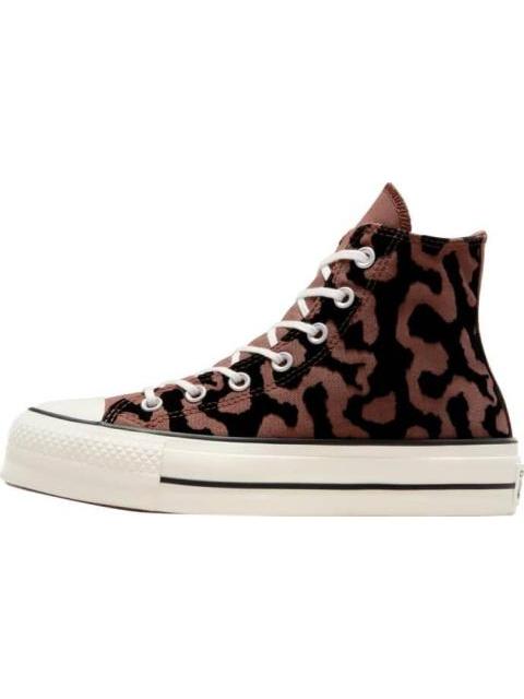 TENIS CASUAL CHUCK TAYLOR ALL STAR LIFT PLATFORM LEOPARD REMIX CAFE CONVERSE