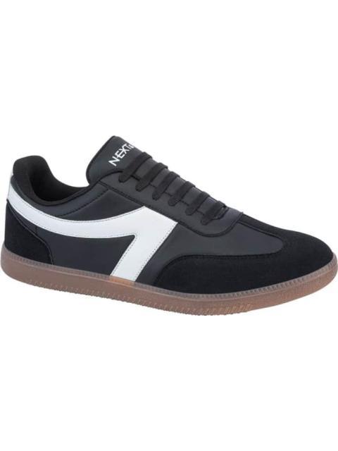 TENIS CASUAL CLASICO BLANCO/NEGRO NEXT CO