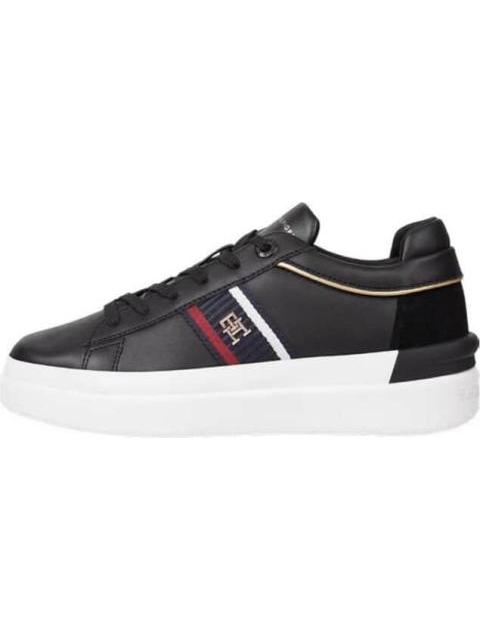 TENIS CASUAL CORP WEBBING COURT SNEAKER NEGRO TOMMY HILFIGER