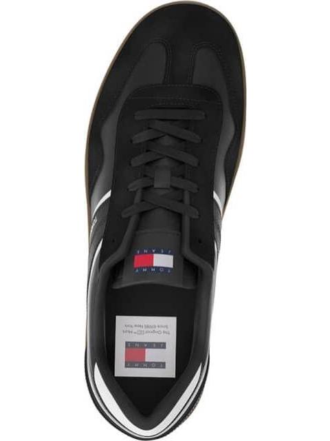 TENIS CASUAL COURT RETRO NEGRO TOMMY HILFIGER