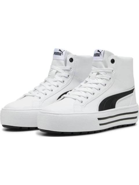 TENIS CASUAL KAIA 2.0 MID SL BLANCO/NEGRO PUMA
