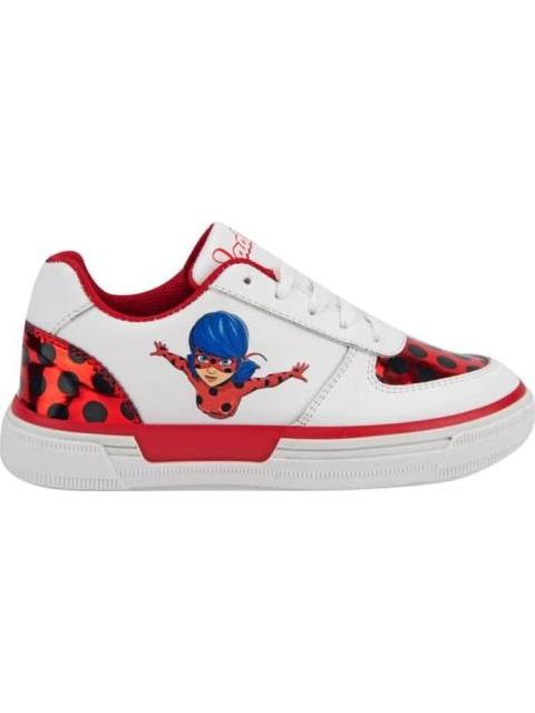 TENIS CASUAL LADYBUG BLANCO MIRACULOUS