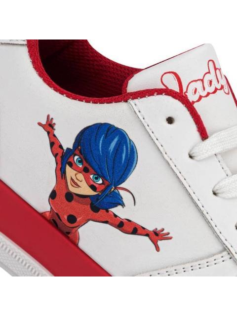 TENIS CASUAL LADYBUG BLANCO MIRACULOUS