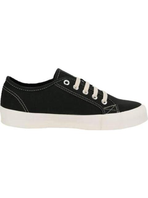 TENIS CASUAL LONA VULCANIZADO NEGRO NAUTICA