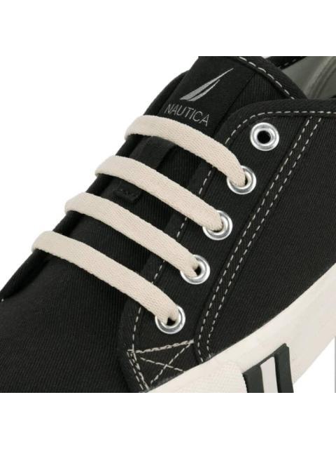 TENIS CASUAL LONA VULCANIZADO NEGRO NAUTICA