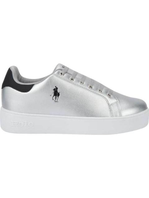 TENIS CASUAL PLATAFORMA PLATA HPC POLO
