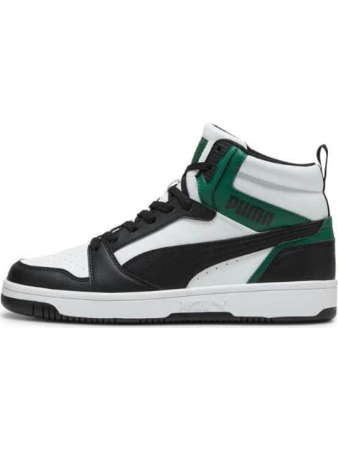 TENIS CASUAL REBOUND V6 BLANCO/NEGRO PUMA