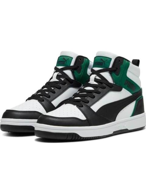 TENIS CASUAL REBOUND V6 BLANCO/NEGRO PUMA