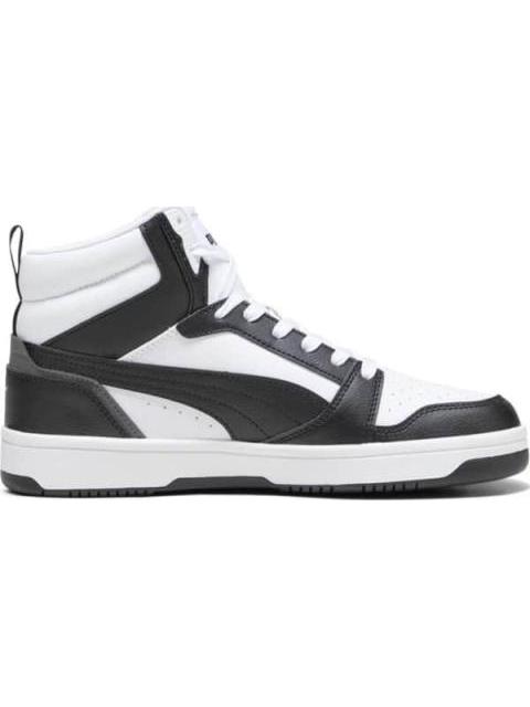 TENIS CASUAL REBOUND V6 BLANCO/NEGRO PUMA