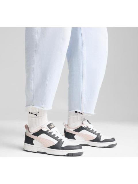 TENIS CASUAL REBOUND V6 LOW NEGRO PUMA