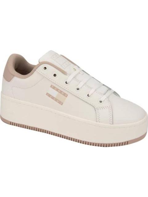 TENIS CASUAL TJW FLATFORM ESS BLANCO TOMMY HILFIGER