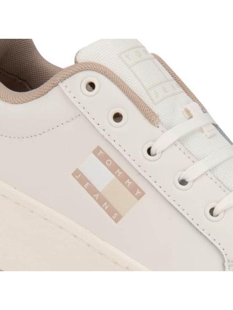 TENIS CASUAL TJW FLATFORM ESS BLANCO TOMMY HILFIGER