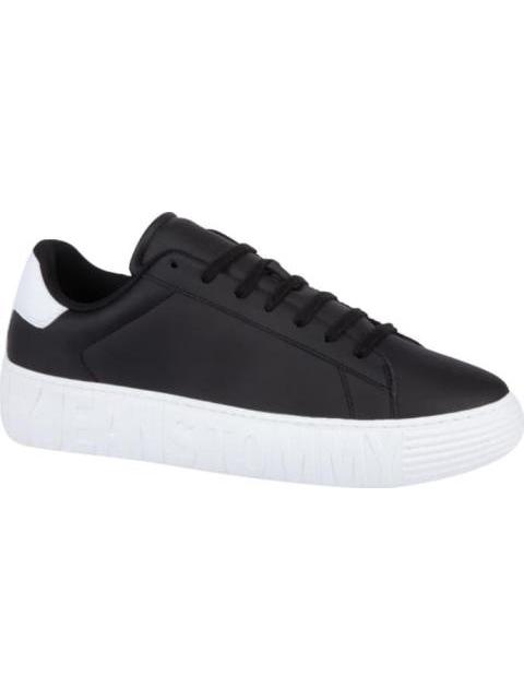 TENIS CASUAL TOMMY JEANS LEATHER OUTSOLE NEGRO TOMMY HILFIGER