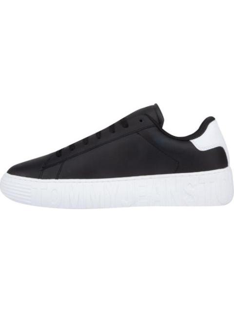 TENIS CASUAL TOMMY JEANS LEATHER OUTSOLE NEGRO TOMMY HILFIGER
