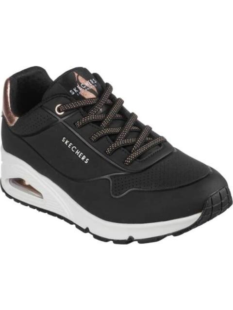 TENIS CASUAL UNO NEGRO SKECHERS1