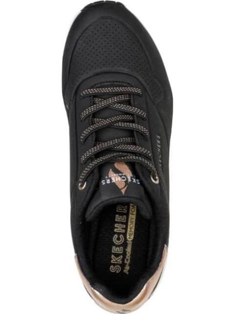 TENIS CASUAL UNO NEGRO SKECHERS1