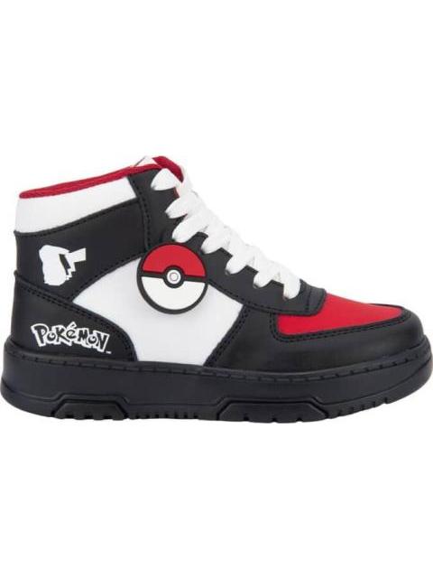 TENIS CASUAL URBANO BOTA POKEMON NEGRO POKEMON