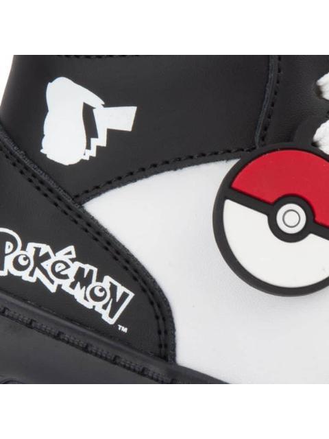 TENIS CASUAL URBANO BOTA POKEMON NEGRO POKEMON