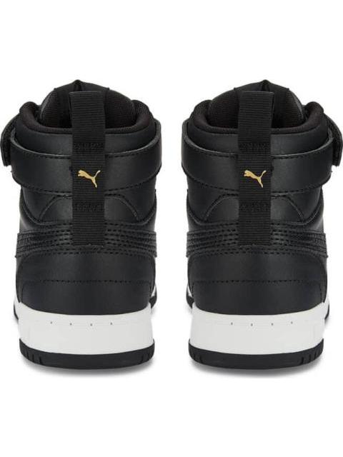 TENIS CASUAL RBD GAME JR BLANCO/NEGRO PUMA