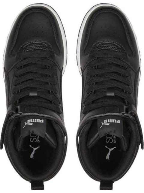 TENIS CASUAL RBD GAME JR BLANCO/NEGRO PUMA