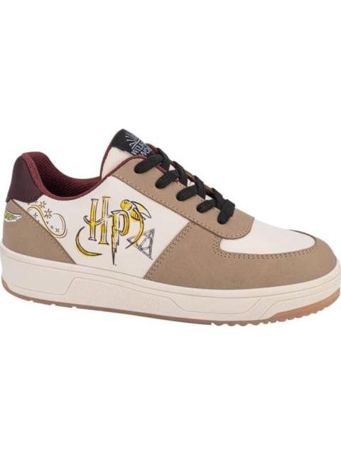 TENIS CASUAL URBANO CHOCLO BEIGE HARRY POTTER
