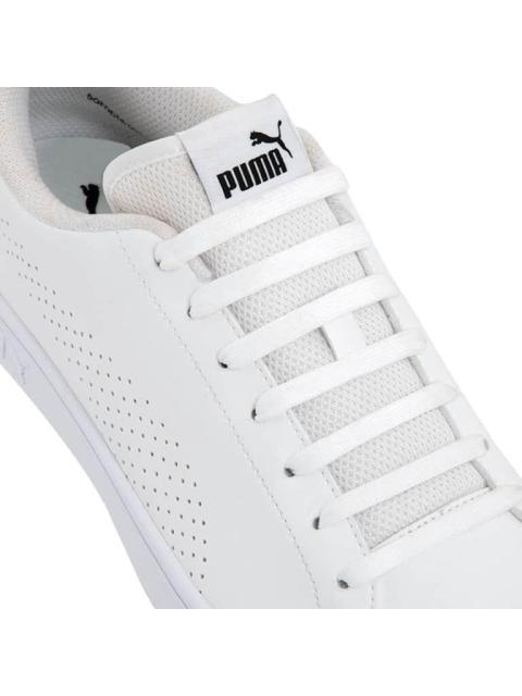 TENIS CASUAL SMASH ACE BLANCO/NEGRO PUMA