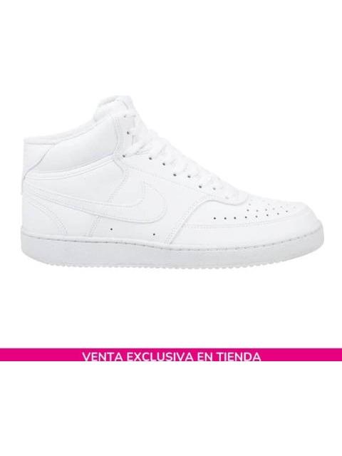 TENIS CASUAL URBANO COURT VISION MID NN BLANCO NIKE