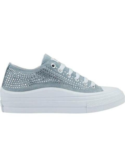 TENIS CON PEDRERIA AZUL MEZCLILLA BELINDA PEREGRIN