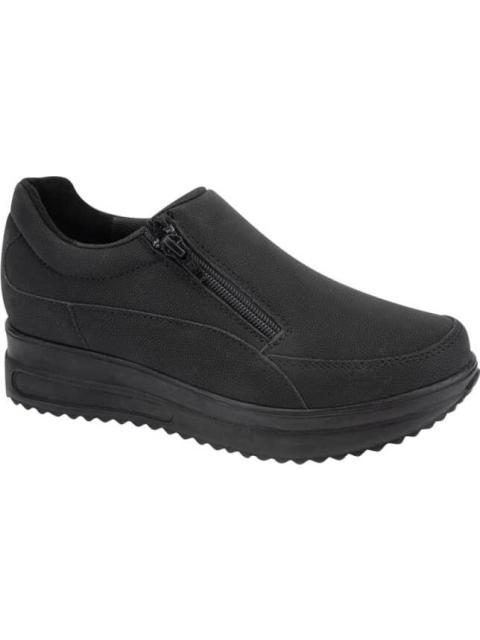 TENIS CON PLATAFORMA Y CIERRE NEGRO SHOSH