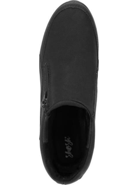 TENIS CON PLATAFORMA Y CIERRE NEGRO SHOSH
