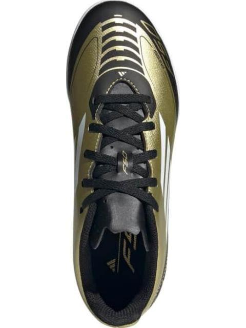 TENIS DE FUTBOL F50 CLUB TF J MESSI DORADO ADIDAS